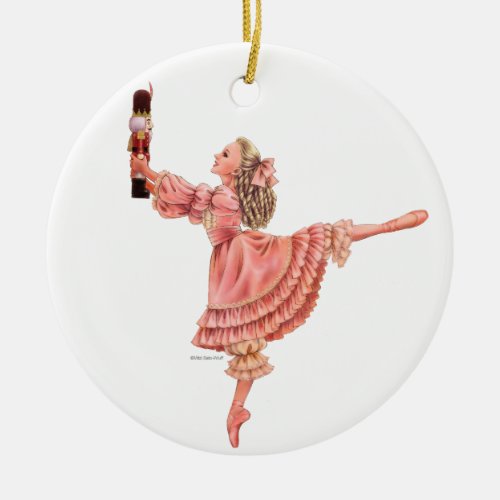 The Nutcracker Ballet Keepsake Ornament with Clara