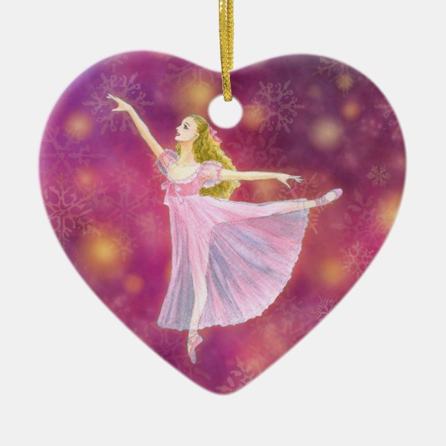The Nutcracker Ballet Ornament - Clara (Front)