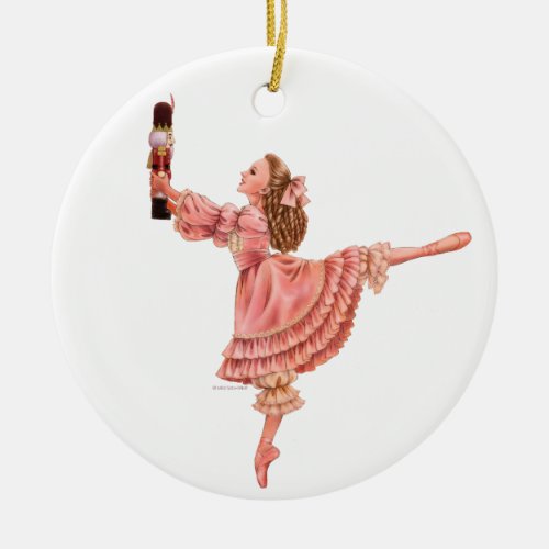 The Nutcracker Ballet Round Ornament