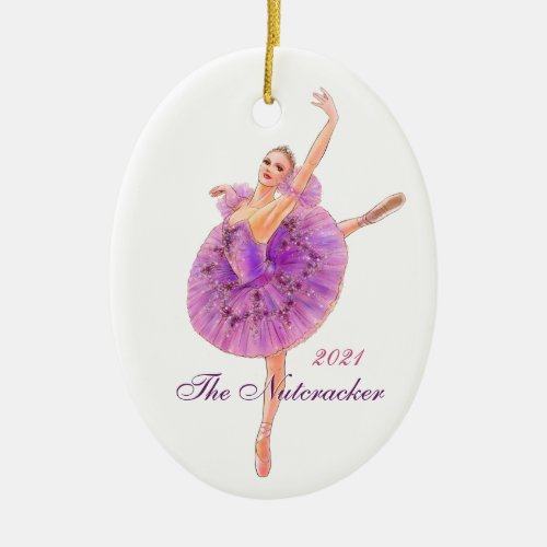 The Nutcracker Ballet Sugar Plum Fairy Ornament