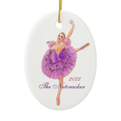 The Nutcracker Ballet Sugar Plum Fairy Ornament