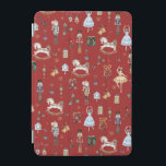 The Nutcracker Christmas Ballet Vintage Red iPad Mini Cover<br><div class="desc">The Nutcracker themed festive iPad cover.</div>