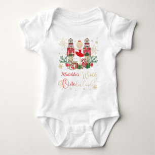 The Nutcracker Christmas Ballet Winter Onederland  Baby Bodysuit