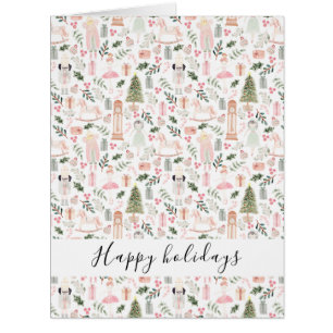 The nutcracker Christmas holiday Cards
