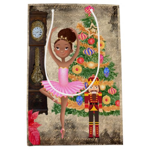 The Nutcracker Clara Act I Christmas Eve Medium Gift Bag