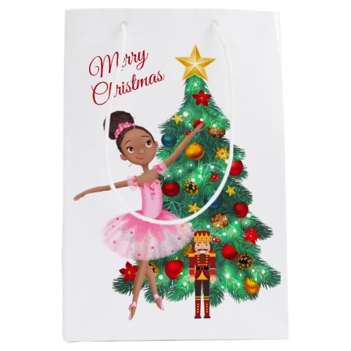 The Nutcracker Clara and The Nutcracker Christmas  Medium Gift Bag