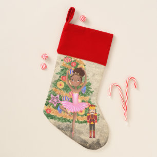 The Nutcracker Clara Ballet Holiday Christmas Stocking