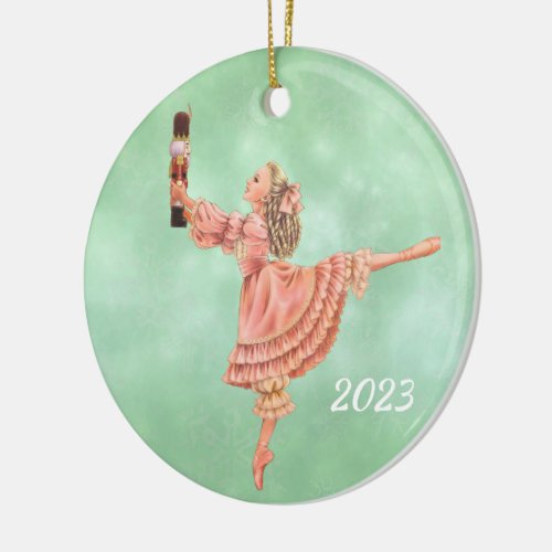 The Nutcracker Clara Ballet Keepsake Ornament