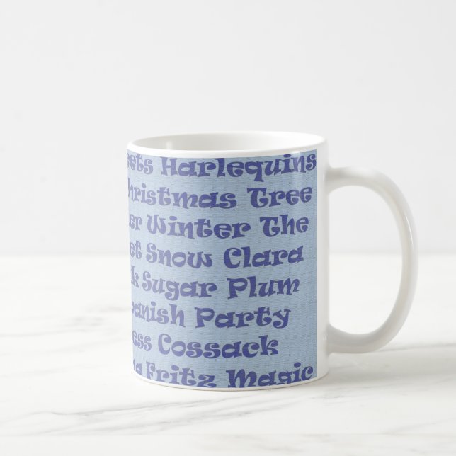 The Nutcracker Coffee Mug (Right)