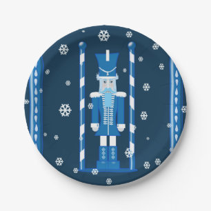 The Nutcracker in Blue Paper Plates