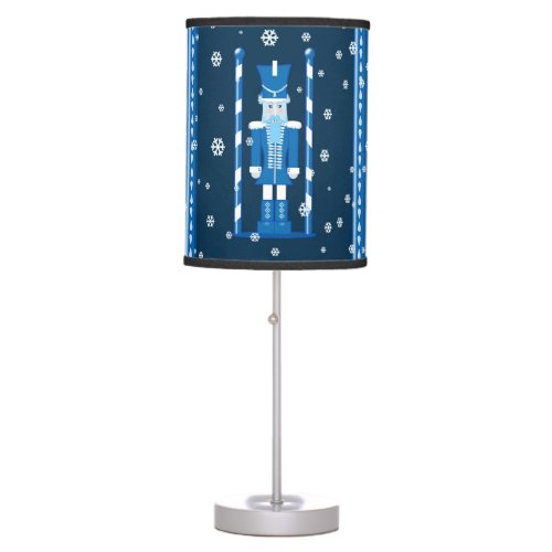 The Nutcracker in Blue Table Lamp