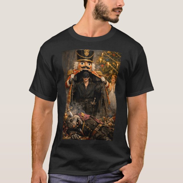 The Nutcracker is The Man in Black T-Shirt (Front)