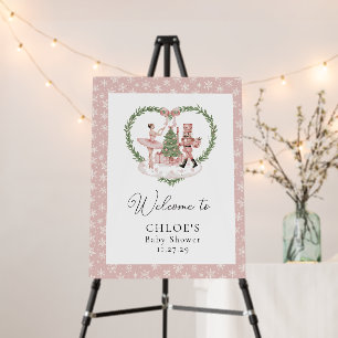 The Nutcracker Little Sugarplum Girl Baby Shower Foam Board