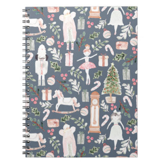 The Nutcracker modern watercolor Notebook
