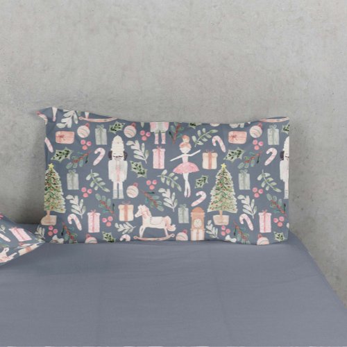 The Nutcracker modern watercolor Pillow Case