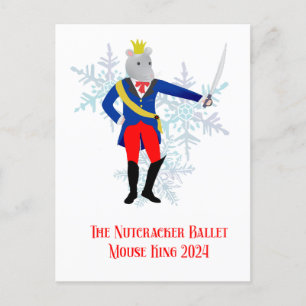 The Nutcracker Mouse King 2024 Postcard