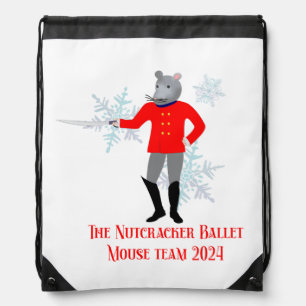 The Nutcracker - Mouse Team 2024 Drawstring Bag