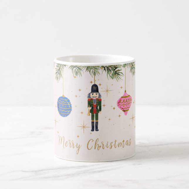 The Nutcracker pink gold  Coffee Mug (Center)