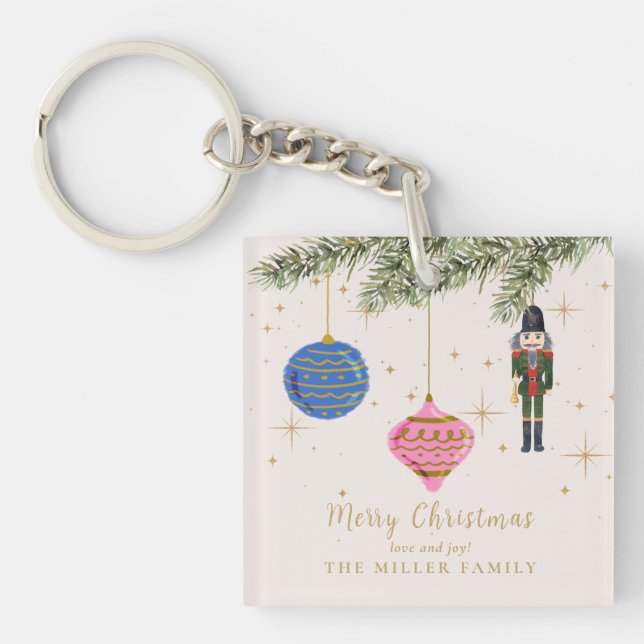 The Nutcracker, pink  Keychain (Front)