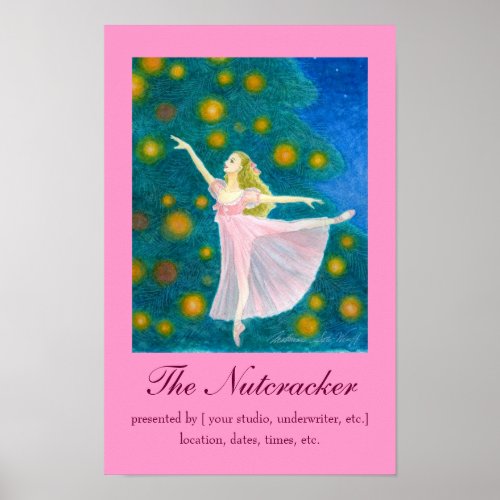 The Nutcracker Poster customizable