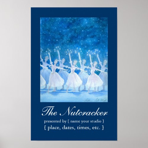 The Nutcracker Poster customizable