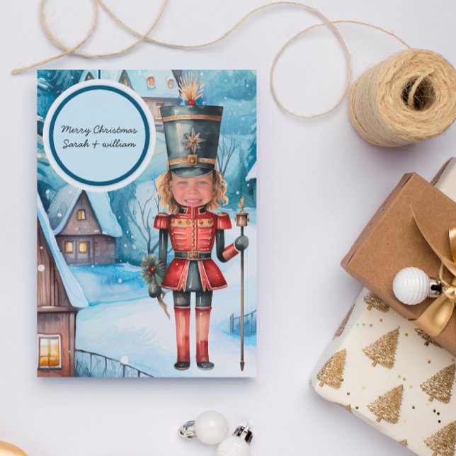 The Nutcracker “replace the face” Christmas  Card (Creator Uploaded)