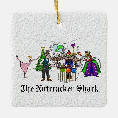 The Nutcracker Shack Ham Radio Christmas Ornament