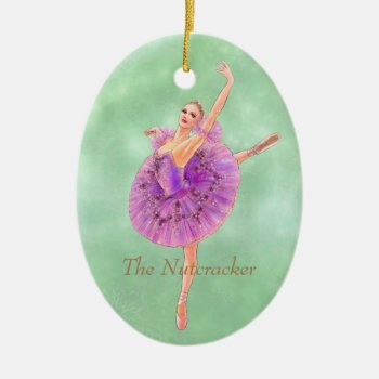 The Nutcracker Sugar Plum Fairy Ballet Ornament by MiyabiLine at Zazzle