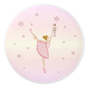 The Nutcracker Suite - Ballerina Ceramic Knob