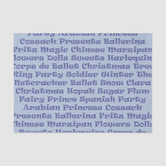 The Nutcracker Tissue Paper (Front)