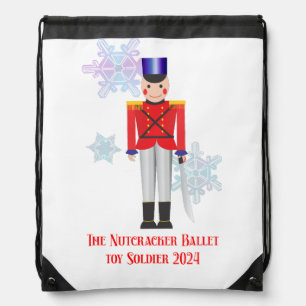 The Nutcracker Toy Soldier 2024 Drawstring Bag