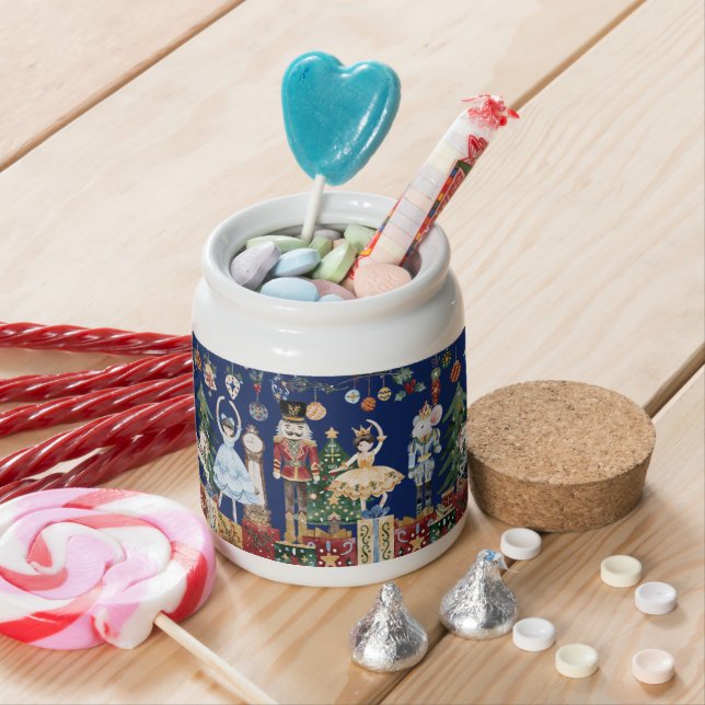 The Nutcracker Vintage Christmas  Candy Jar (In Situ)