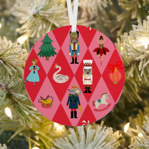 The Nutcracker Weimaraner Metal Ornament