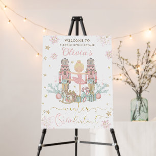 The Nutcracker Winter Onederland 1st Birthday  Foam Board