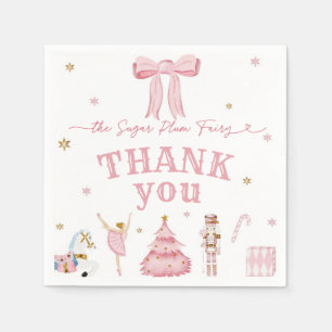 The Nutcracker Winter Onederland 1st Birthday Napkins