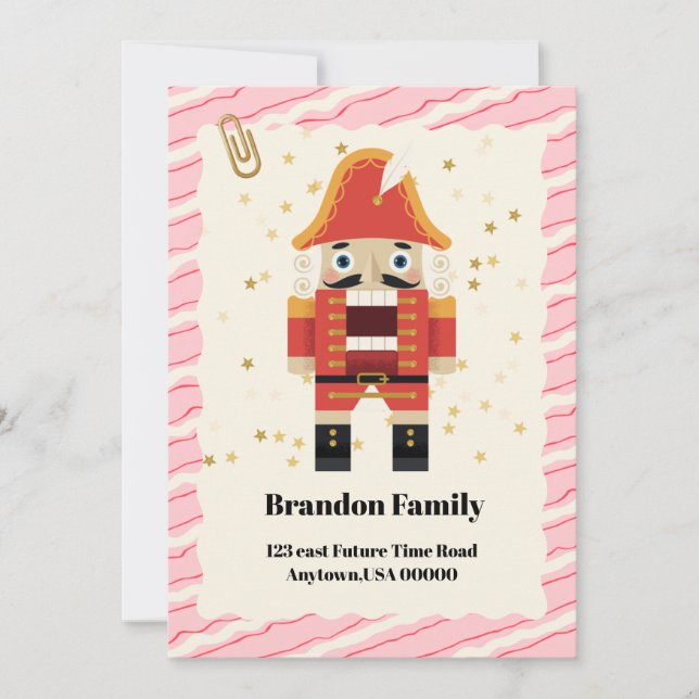 The Nutt Smacker Christmas Holiday Card (Front)