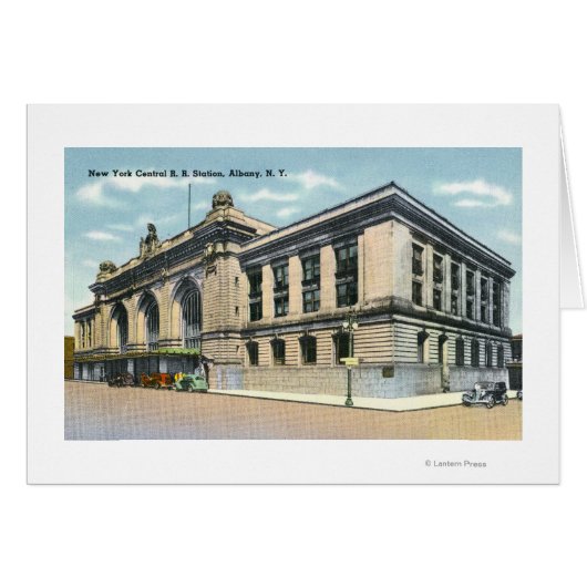 The NY Central Railroad Station # 2 Cards (Front Horizontal)