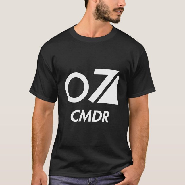 The O7 Cmdr Salute T-Shirt (Front)