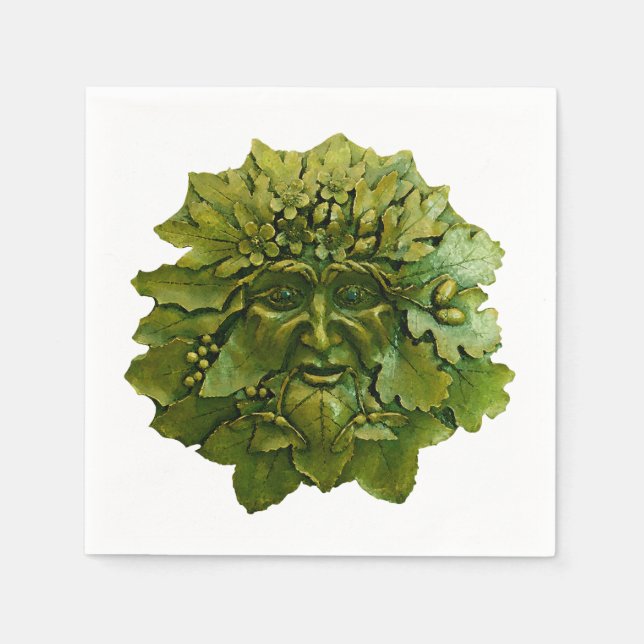 The Oak King Napkins (Front)