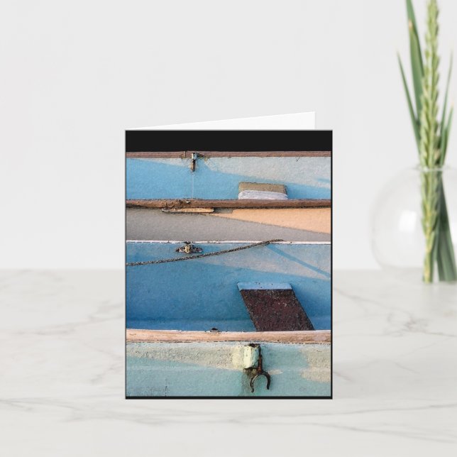 The Oar Lock Card (Front)