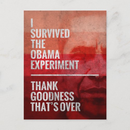 The Obama Experiment Postcard