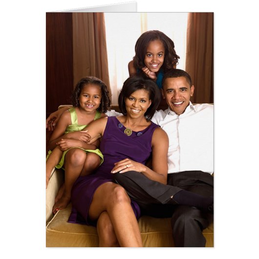 The Obama Family Cards (Front)