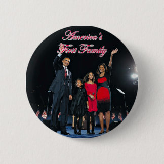 The Obamas: America's 1st Family Button