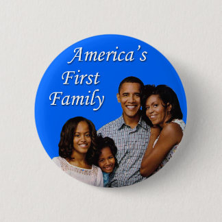 The Obamas: America's First Family Button