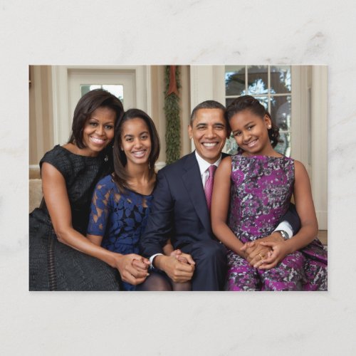 The Obamas Postcard