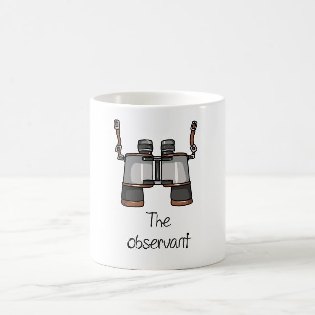 The Observant Coffee Mug (Center)