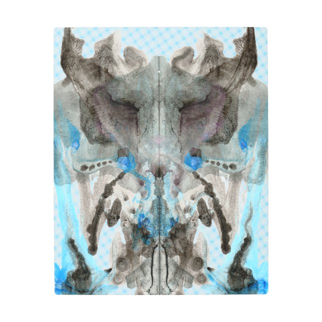 The Observer  Metal Print (Front)