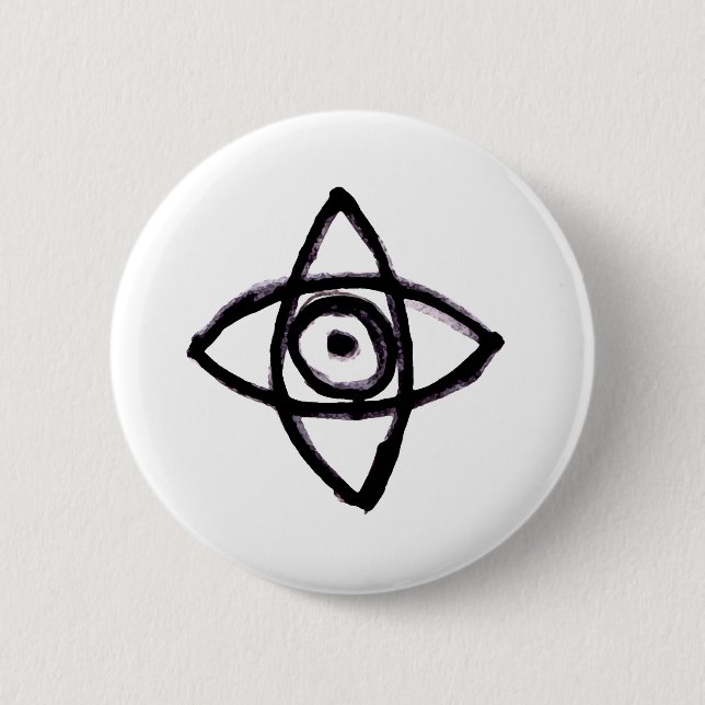 The Observer Pinback Button (Front)
