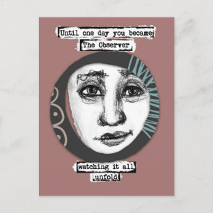The Observer Postcard