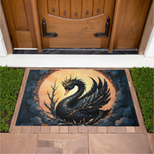 The Obsidian Swan of Moonlit Grace. In the twiligh Doormat